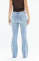 PacSun Stretch Indigo Low Rise Bootcut Jeans