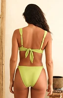 Dippin' Daisy's Olive Green  Verona Underwire Bikini Top