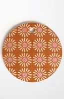 Schatzi Brown Retro Jumbo Daisy Cutting Board