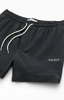 PacSun Sail Seersucker 4.5" Swim Trunks