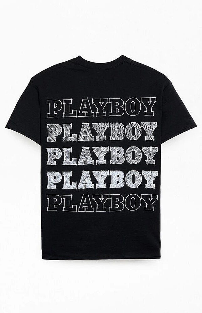 Playboy By PacSun Sketch T-Shirt