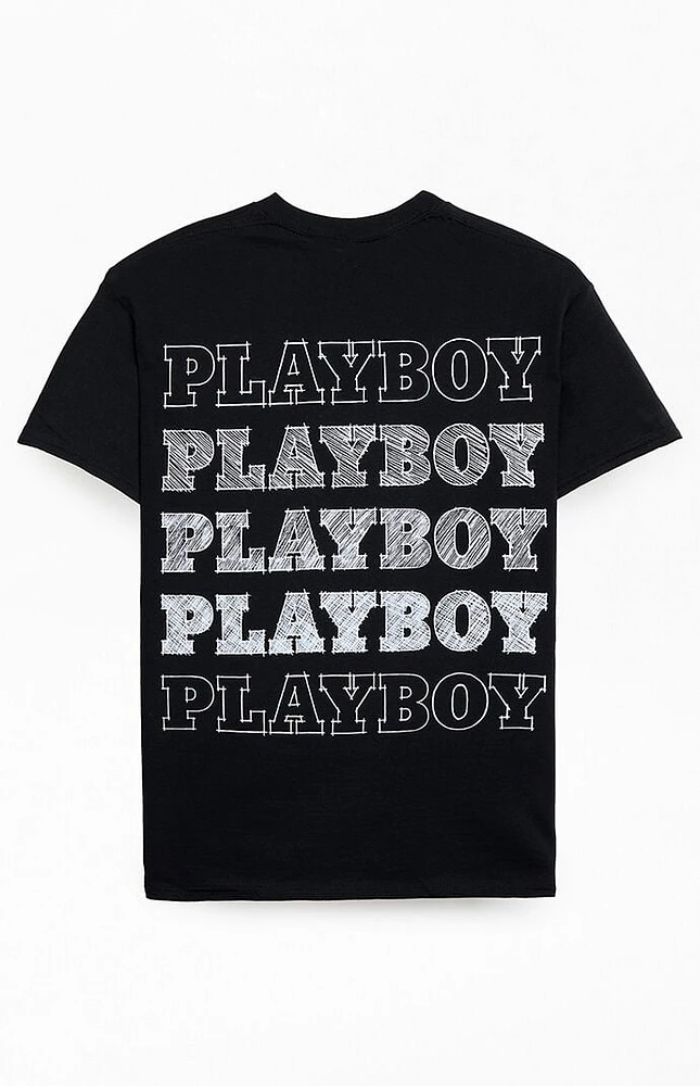 Playboy By PacSun Sketch T-Shirt
