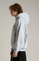 Fear of God Essentials Light Heather Grey Fleece Hoodie