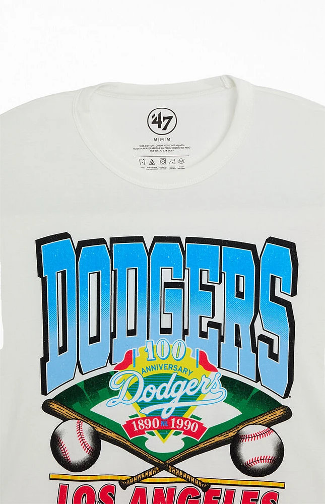 47 Brand LA Dodgers 100th Anniversary T-Shirt