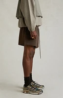 Fear of God Essentials Heather Wood Sweat Shorts