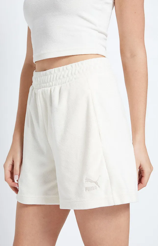 Off White Classic Towel Sweat Shorts