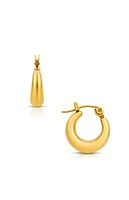 Ellie Vail Anastasia Huggie Hoop Earrings