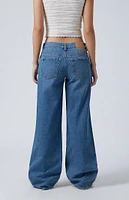 PacSun Casey Low Rise Baggy Jeans Indigo Wash