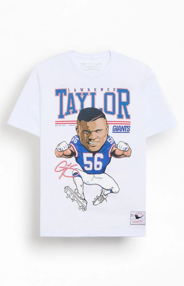 Mitchell & Ness Lawrence Taylor Cartoon T-Shirt