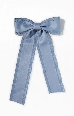 PacSun Ruffle Trim Bow Barette