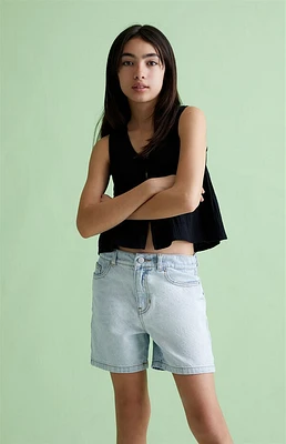 Pacsun Kids Light Indigo Denim Shorts