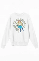 Western Cowgirl Buttercup Crew Neck Sweatshirt