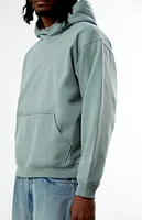 Pacsun Green Solid Hoodie