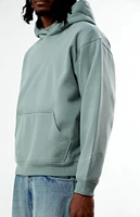 PacSun Green Solid Hoodie