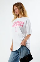 Paris Hilton Pillars Oversized T-Shirt