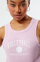 PacSun Volleyball Ribbed Tank Top