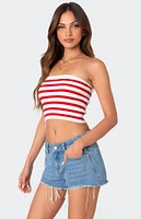 Edikted Lexi Ribbed Tube Top