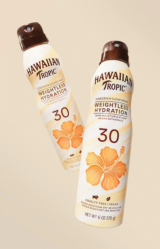 Hawaiian Tropic Weightless Hydration Clear Spray SPF 30