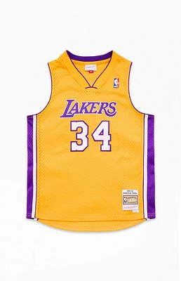 Mitchell & Ness Kids Shaq Lakers Swingman Jersey