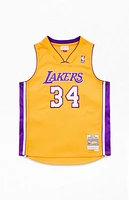 Mitchell & Ness Kids Shaq Lakers Swingman Jersey