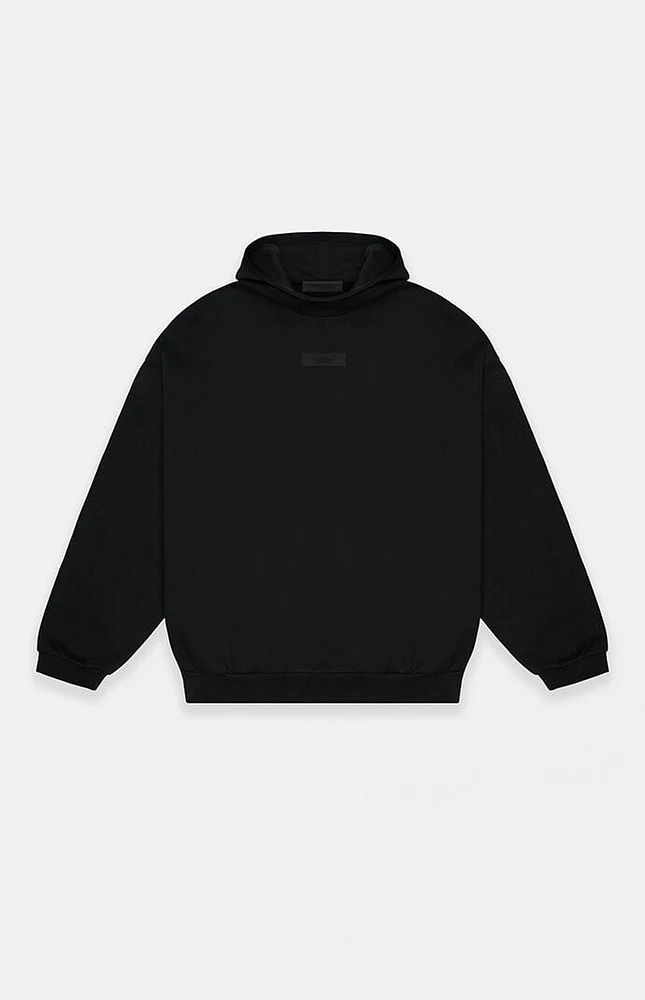 Fear of God Essentials Jet Black Hoodie