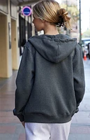 John Galt Gray Full Zip Hoodie
