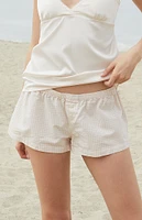 John Galt Light Pink Keira Boxer Shorts