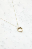 John Galt Love You Always Heart Necklace