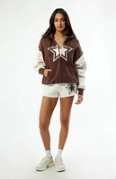 PacSun Starred Full Zip Hoodie