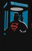 Superman Telephone Booth T-Shirt