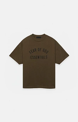 Fear of God Essentials Kids Olive Crew Neck T-Shirt