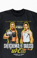 UFC Sphere Shevchenko vs Grasso Oversized T-Shirt