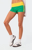 Edikted Brasil Fold Over Shorts