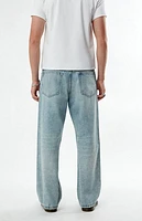 FIELD OF STUDY by Pacsun Light Wash Baggy Jeans