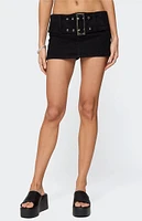 Edikted Payson Wide Belted Mini Skort