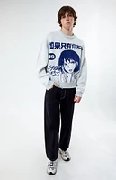 PacSun Careless Anime Cropped Sweater