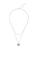 LA Hearts Mustang Layered Necklace