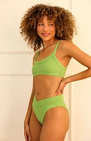 Dippin' Daisy's Retro High Cut Cheeky Bikini Bottom