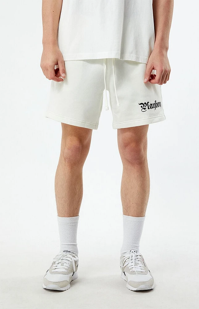 Playboy By PacSun Engingeered Fleece Shorts