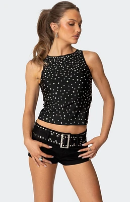 Edikted Alexandra Studded Top