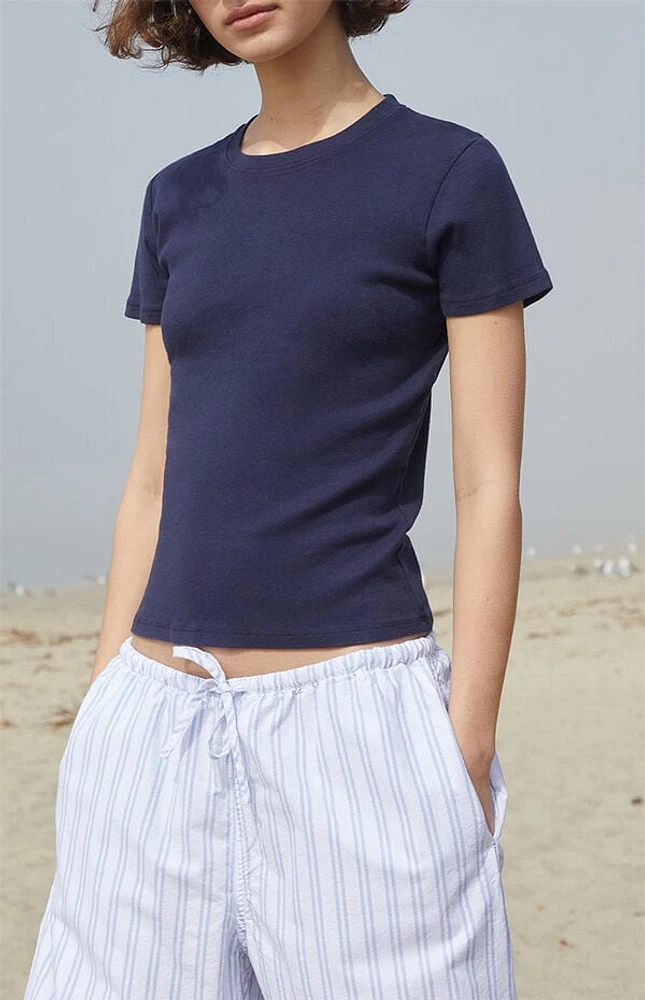 John Galt Navy Jasmine T-Shirt