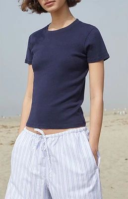 John Galt Navy Jasmine T-Shirt