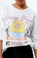 Ripple Junction MTV Spring Break '88 Crew Neck Sweatshirt