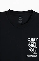 Obey Rise Above Rose Pigment T-Shirt