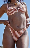 Outer Banks Whalebone V High Cut Bikini Bottom