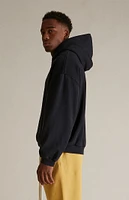 Fear of God Essentials Black Heavy Fleece Hoodie