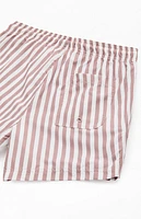 Pacsun Caribou Striped 4.5" Swim Trunks