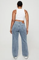 Princess Polly Pemberton Mid Rise Wide Leg Jeans