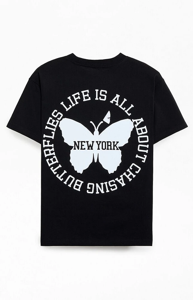 Lisa Lestrange NY Butterflies T-Shirt