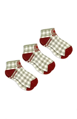 Doublesoul 3 Pack Taylor Quarter Socks